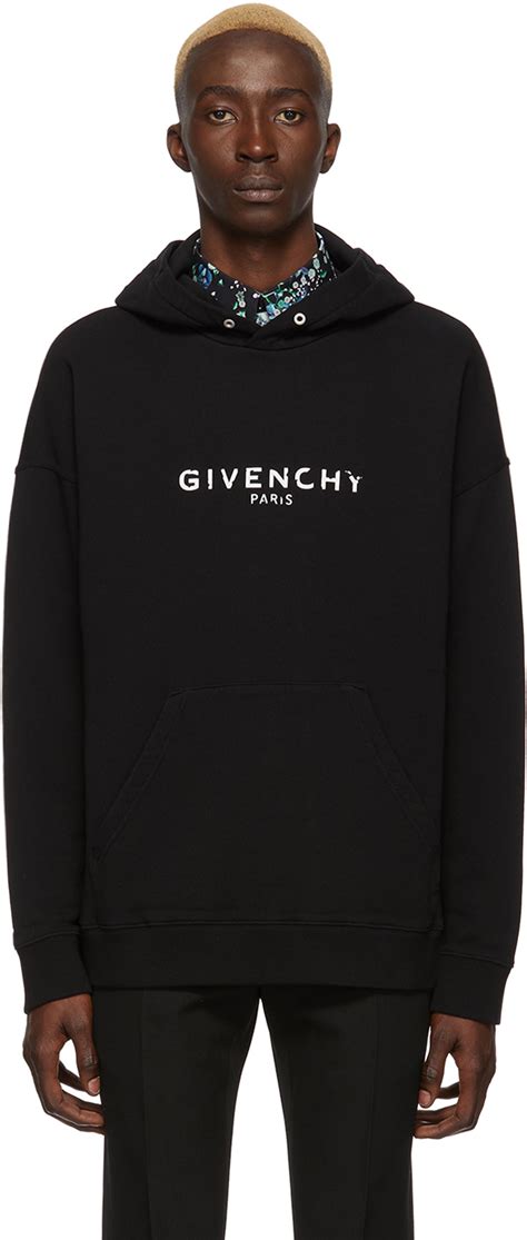 hoodie givenchy paris men|givenchy paris sleeveless hoodie.